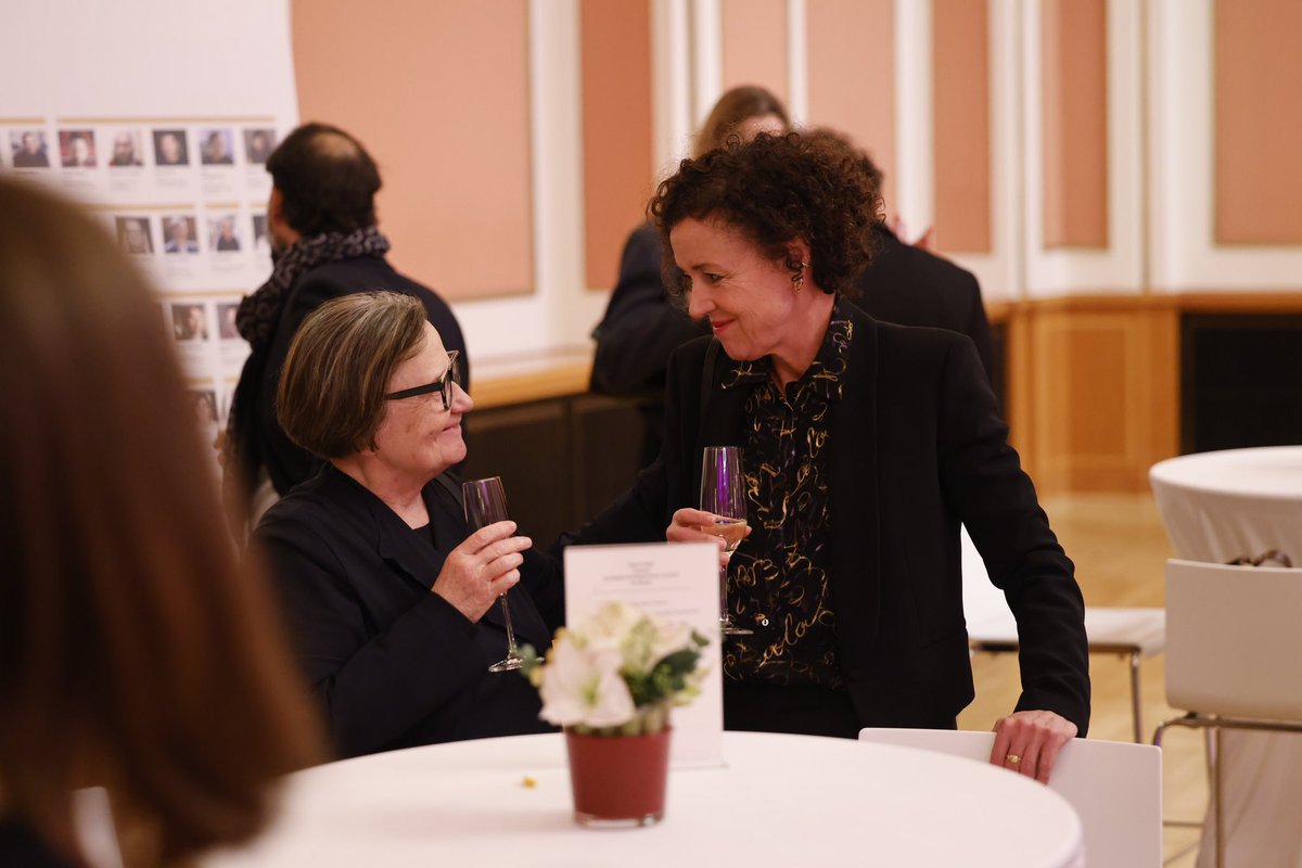 EuroFilmAcademy's tweet photo. Tonight we held a reception for our nominees and winners. 🙌  Thank you @RegBerlin for the wonderful place for our reception for nominees and winners. #europeanfilmawards #monthofeuropeanfilm https://t.co/dAilKoQEDW