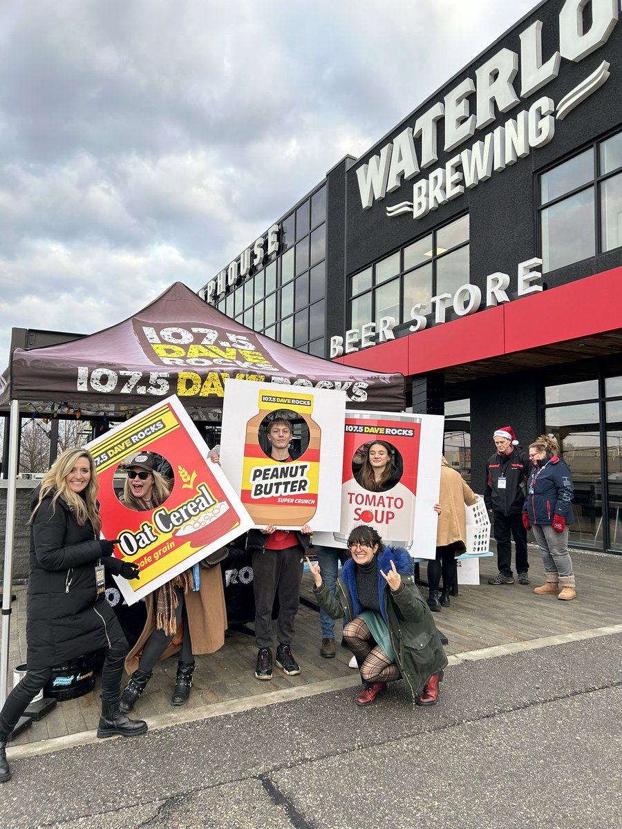 1075daverocks's tweet photo. We’re still taking donations for @FoodBankWatReg at @WaterlooBrewing 🎁🫶🏻

Thank you to all who’ve donated already! It’s been INCREDIBLE! 🙌🏻

#gloriousgiving #thefoodbankofwaterlooregion #theglorioussons #waterloobrewing #1075daverocks https://t.co/TLP20mDYT7