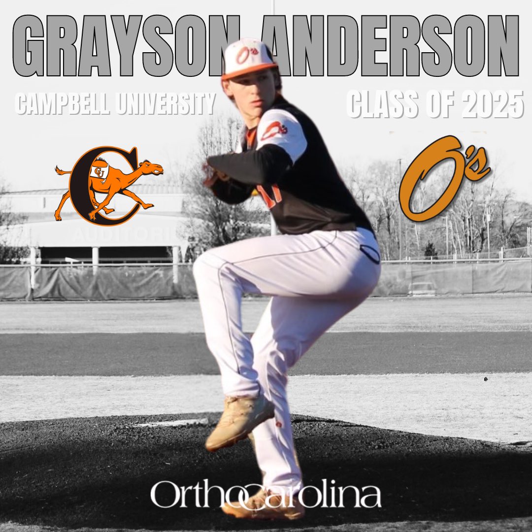 OnDeckAcademy's tweet photo. On Deck Academy is PUMPED to announce @Gray_Anderson17 (2025 On Deck O’s/Alexander Central HS) has committed to @GoCamelsBSB! With heaps of upside and an UNREAL work ethic, Grayson is a force to be RECKONED WITH 😤🫨 

Grayson: CONGRATS 🎉 🤝 https://t.co/WrqtrPQhTQ