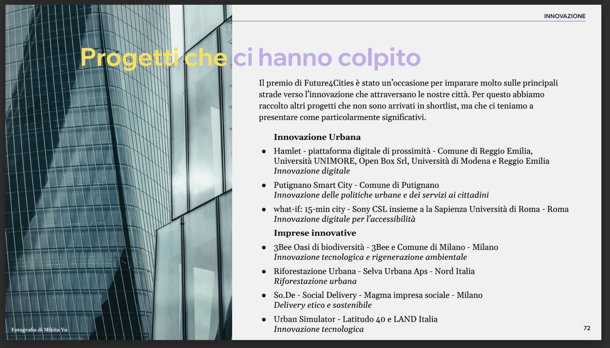 Thanks to #future4cities for mentioning our #15minutecity project as one of the most interesting on #urbaninnovation! Looking forward to the next edition!