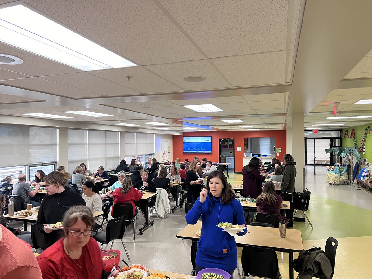 A great PD day filled with learning, Christmas Cheer, and food! #ele1 #foodandfamily