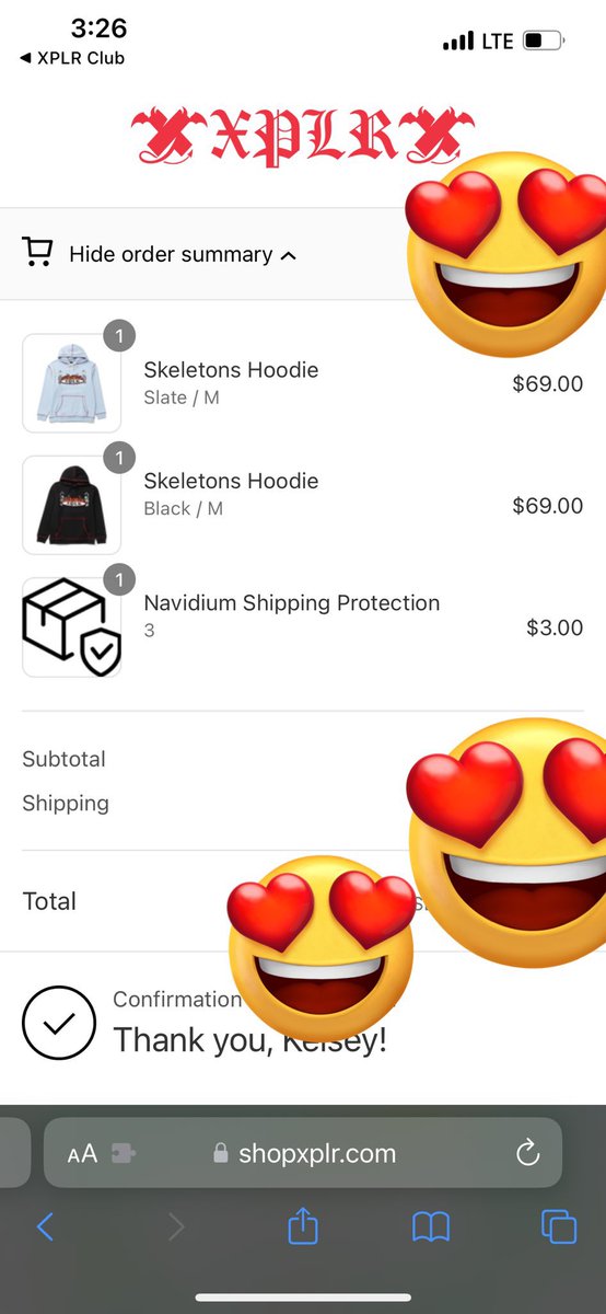 xplringsnc's tweet photo. AHHHHH IM EXCITED FOR MY COUSIN TO GET HERSSSSS. @XPLRMERCHDESIGN @SamandColby @ColbyBrock @SamGolbach https://t.co/YVq66fZaZi