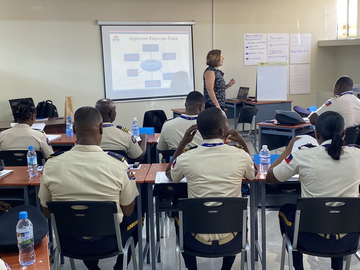The first Canada-led specialised training to strengthen the Haiti National Police was successfully launched in Jamaica. Canada and Jamaica continue their ongoing collaboration in support of Haiti, and working closely with Haitian authorities. 🇨🇦🇯🇲🇭🇹
