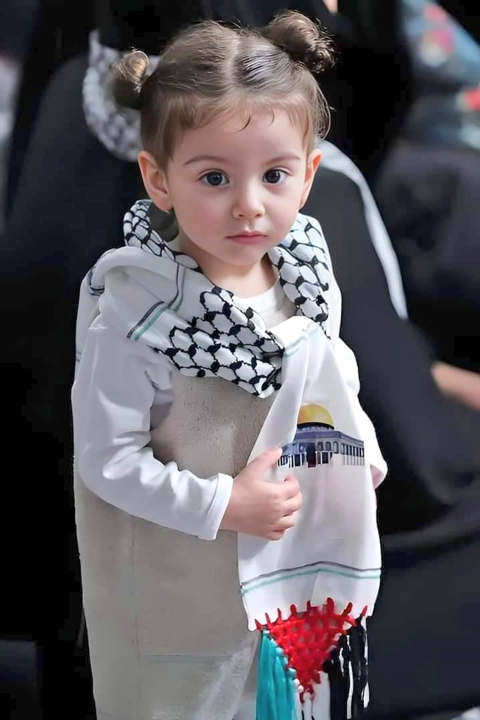 Type "Free Palestine" and retweet.