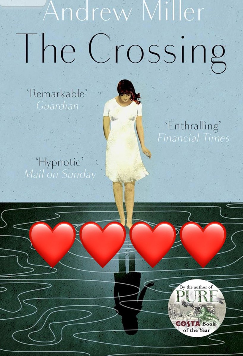 CathBax's tweet image. #Book102of104 #LancsReads2023 @LancsLibraries #BookTwitter
4/8 #DecReadingGoal
Love #AndrewMiller’s amazing writing &amp;amp; #TheCrossing didn’t disappoint. He has a real knack of saying so much without actually saying anything.