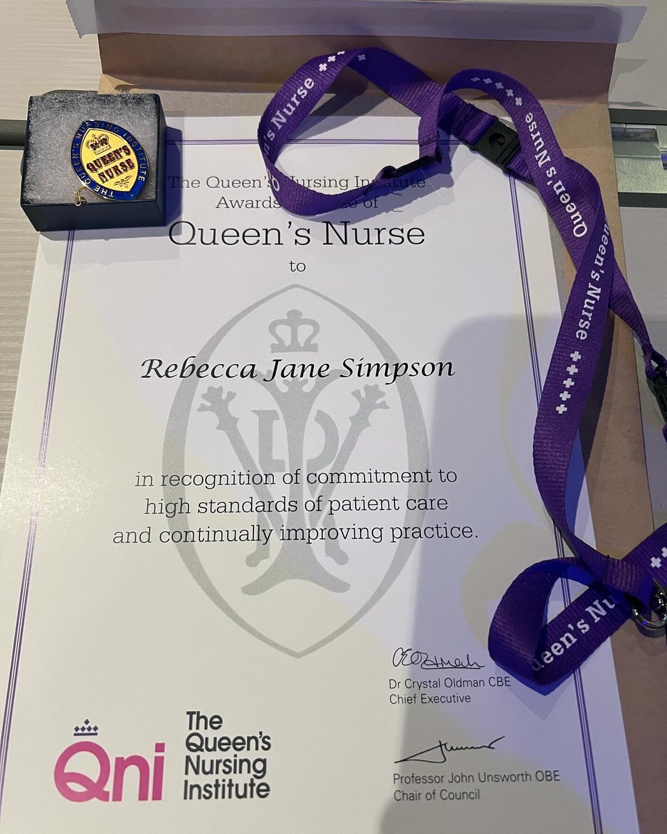 Rebecca Simpson BSc RNA/SPQDN/ QN tweet media
