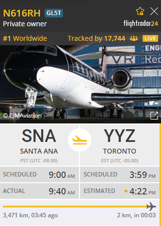 xwushu's tweet photo. It's happening!  17,000 people watched the landing on @flightradar24 to see if Ohtani is coming to Toronto!  #OhtaniJet #OhtaniWatch Even if it doesn't happen, it's super entertaining! https://t.co/Ao2MyuVYXR