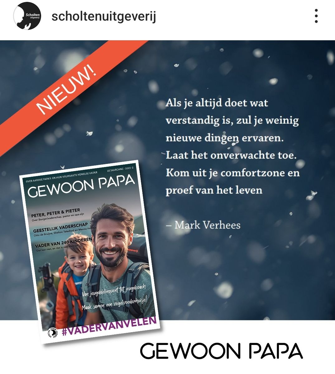 De nieuwe Gewoon Papa is uit!
Interviews met burgemeester <a href="/PieterVerhoeve/">Pieter Verhoeve</a> , Otto de Bruijne, Shelton Telesfort, Menno Helmus, BlackRockstar Rivelino Rigters, Peter Scheele, Filemon Peroti, <a href="/Janheartsync/">Jan Pool</a> en méér!