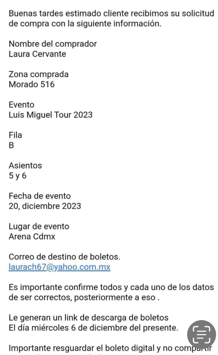 Ticket9
Es fraude 
No compren