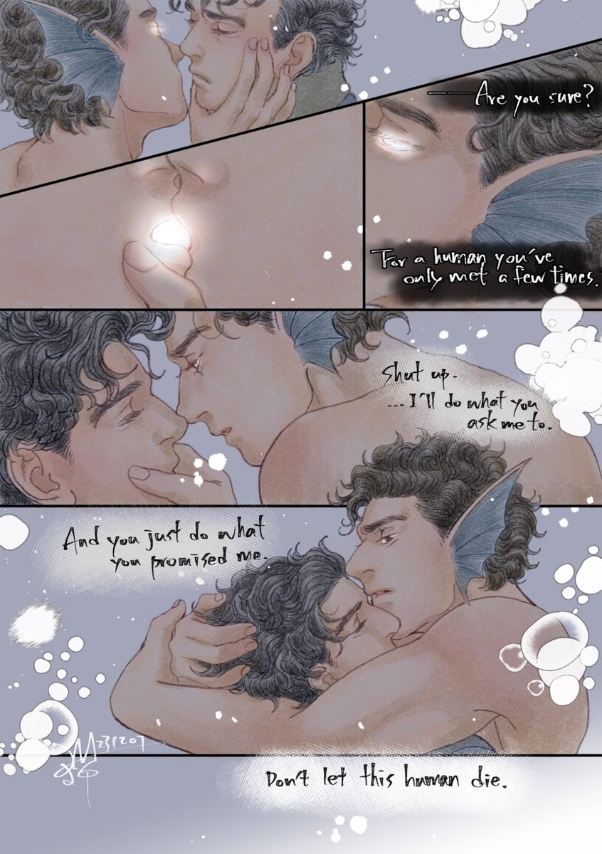 hinaki0324's tweet photo. #JakeMarc
#MoonKnight
Human Jake/🧜♂️Marc
『What price have you paid, my unknown lover?』
(In case anyone wants to know, I’ll put some settings in my reply to explain.😇) https://t.co/n8Zu0CoHZc