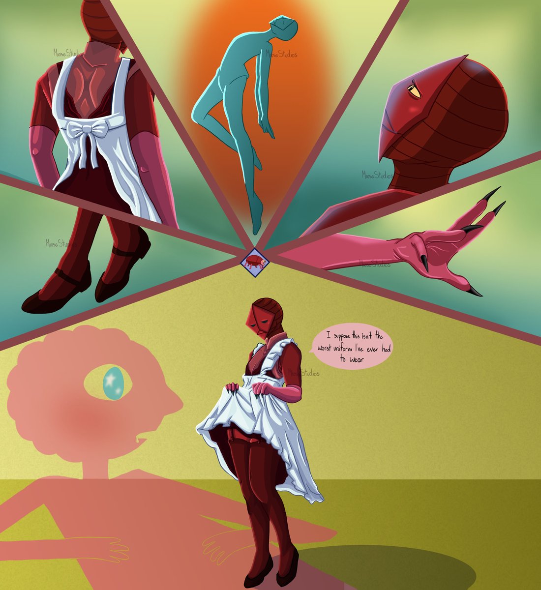 I have finally finished the second part of my #prohibitedwish comic! I will probably not fully color the next part as it took so much longer than I thought! May become #unauthorizedwish later!