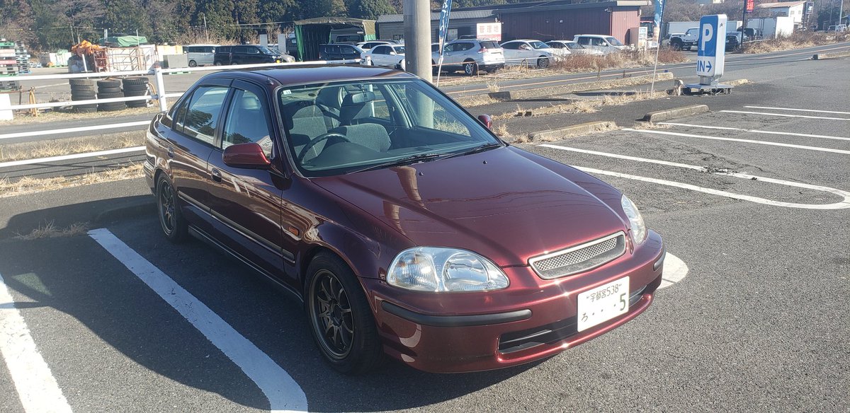 amatu39_'s tweet photo. この度ホンダ シビックフェリオ納車しました！グレードはRTIです！なかなか見かけない四駆のフェリオ大事に乗ります
フェリオ乗りの皆様どうぞよろしくお願いします🙇‍♀️ https://t.co/yJh6xSDFc7