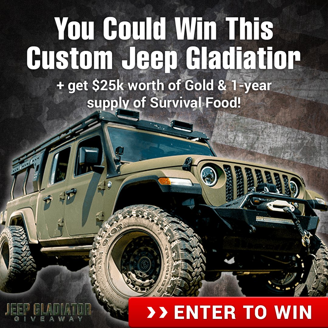 ModernNeedsUSA's tweet photo. 🚙 Only a little over 3 weeks left to secure your chance to WIN our Jeep Gladiator! 🎉🔑 Click the link in bio to enter the giveaway contest now! 🌟 Don't forget to tag 2 friends in the comments – let them know this could be their ticket to off-road adventures! 🏞️ #Jeepgladiator https://t.co/XznMjYyvdr