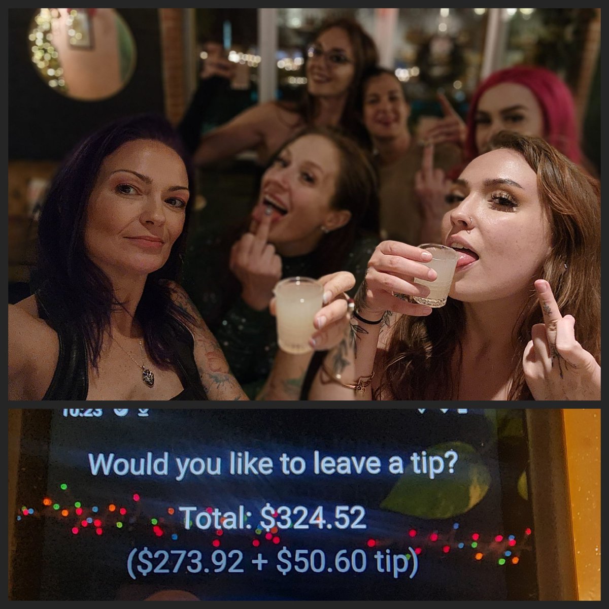 ServeBlaze's tweet photo. Last night was a blast! So many beautiful ladies in one place. Thanks, @Stella_ElleX, for hosting! 

slave mosh pit covered My tab 🔥 
&amp; @vassal626 coverd after party snacks. Thanks, boys! 

@macy_nikole_ @HaRLeYSaiNT13 @MissAlanaReign @uniquesablique @astradaNC https://t.co/w1aCsaRj89