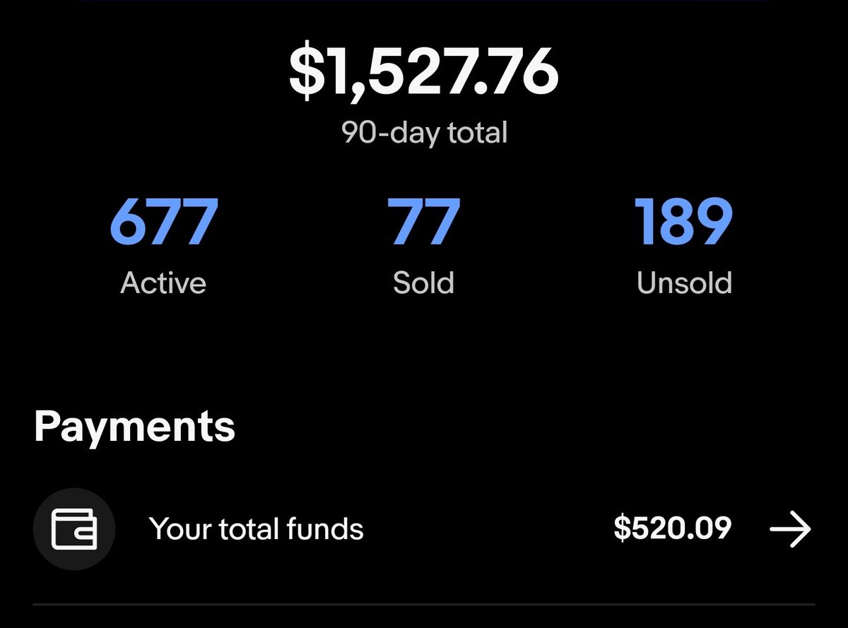 j_spam's tweet photo. This is the newest of my two ebay accounts i use with @dropshippin 
Its great
20-30 mins of posting,research and responding to customer complains a day, while DC handles the rest
Very much worth the pro membership https://t.co/R6QBH6fUe6