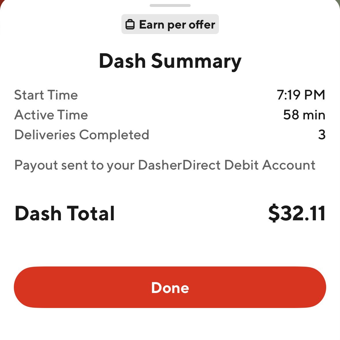 boston_drives's tweet image. That’s why we jump on other apps when needed.

With the $75/15 orders challenge, add $5 to each delivery for an average of $61.76/hr over the 2 hours.

We hit our goals one way or another! #multiapp