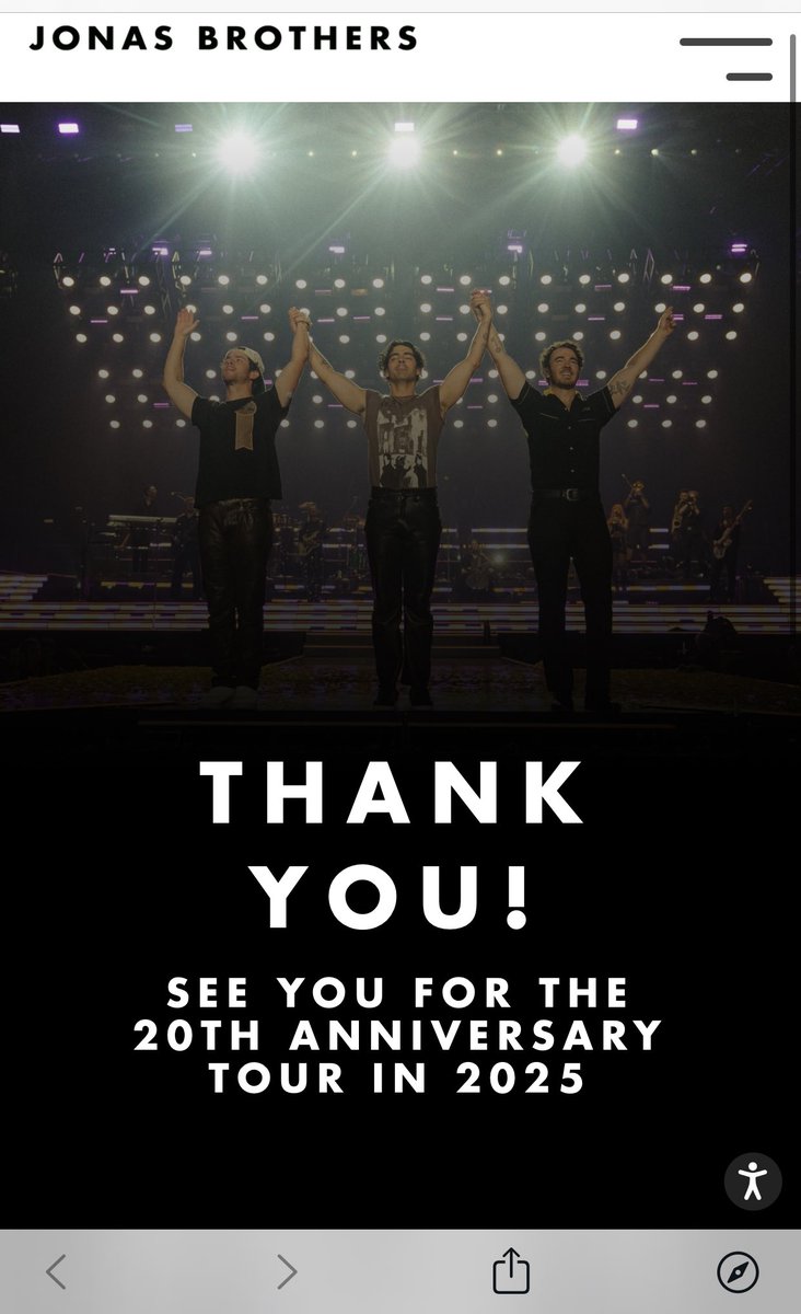 LeahEchelon's tweet photo. see you at the 20th anniversary tour @jonasbrothers 🫶 https://t.co/MEABhvlbg7