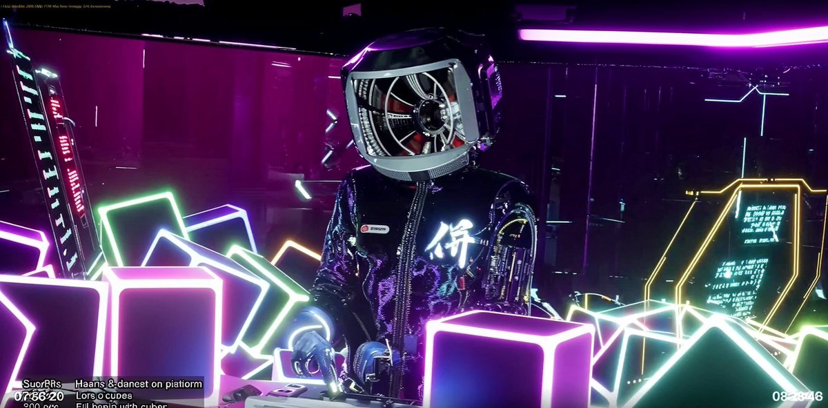 ENDVRtv's tweet image. 🔥 It's showtime! Tune in for an electrifying interactive digital concert experience. Streaming live now! #DigitalConcert #TwitchStreamer #ENVtubers