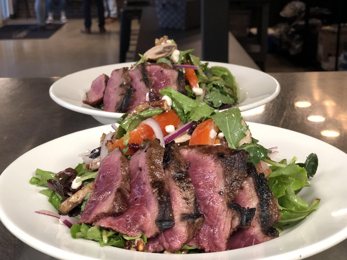Steak salad tastes as amazing as it looks! 

#TheJamesBoise | #Steak |#Salad | #Boise| #EatDrinkLocal