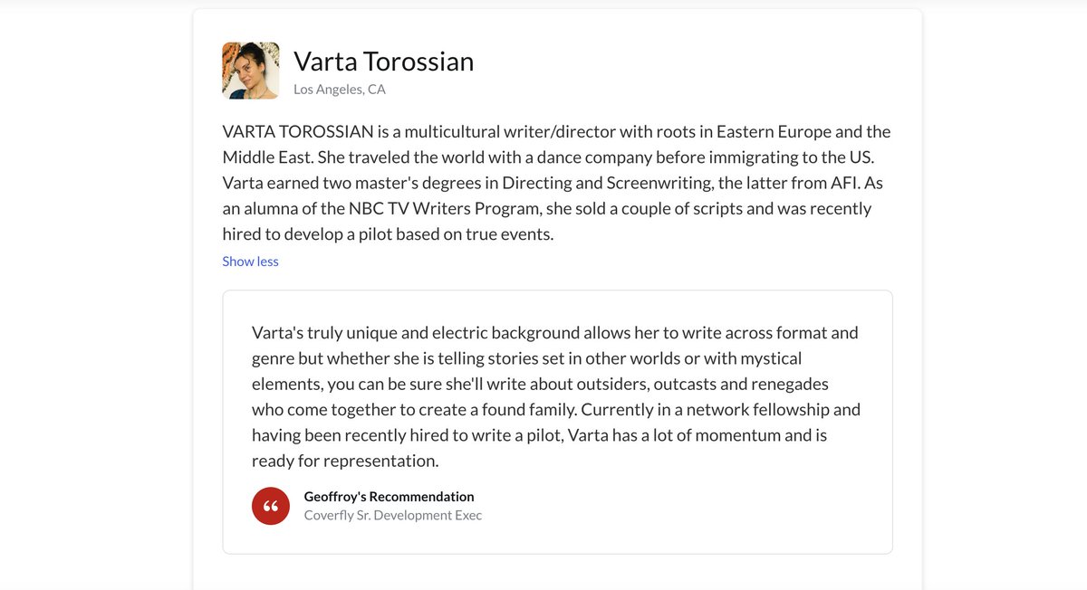 Grateful and humbled to be included on <a href="/Coverfly/">Coverfly</a> List of Lists. I hope that all of us writers will get to tell our unique stories and find a special place in this industry! deadline.com/2023/12/coverf…