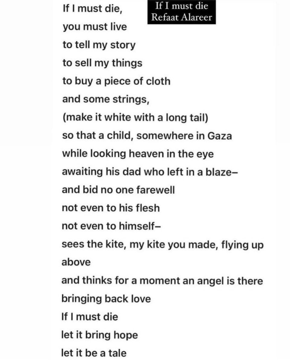 LamaHourani's tweet photo. Last poem by Refaat @itranslate123 https://t.co/NeJSKGxv0H