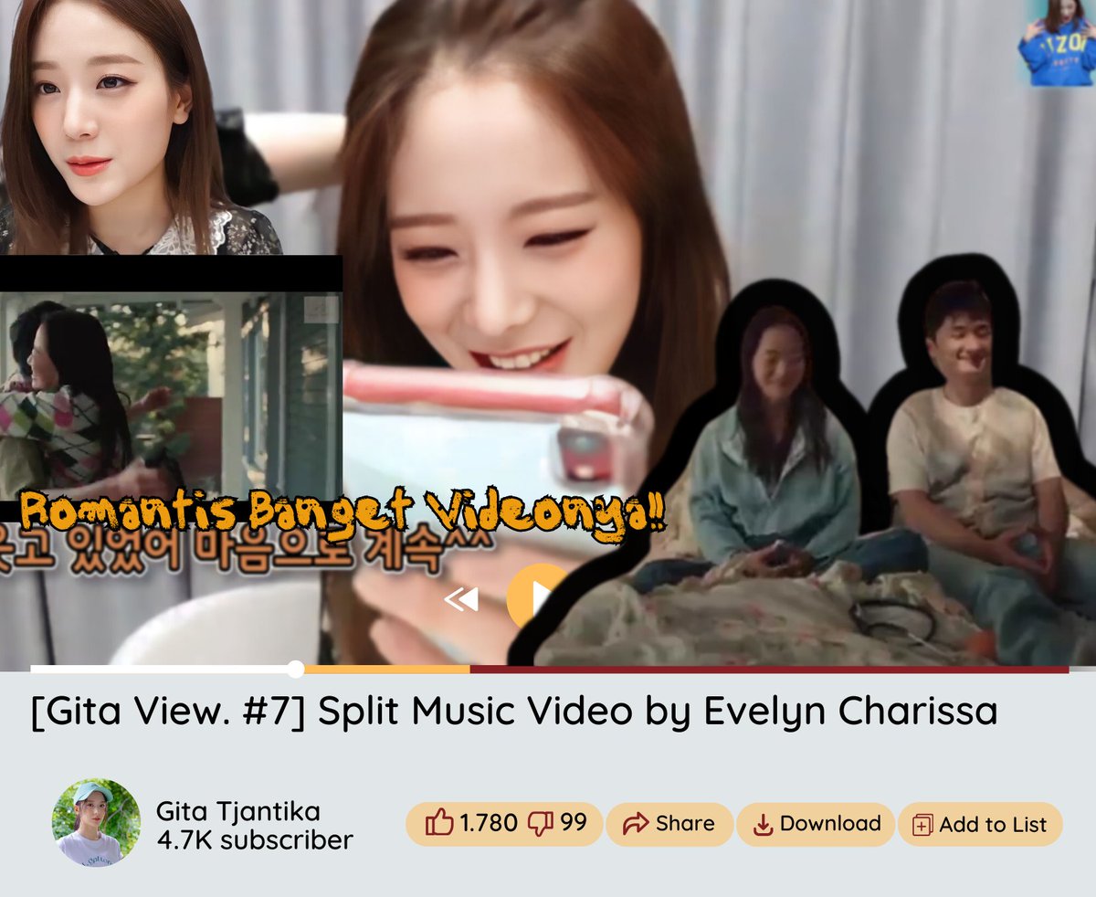 kipjss's tweet photo. ㅤ
ㅤ 
𝐘𝐎𝐔𝐓𝐔𝐁𝐄 𝐔𝐏𝐃𝐀𝐓𝐄

Split Music Video by Evelyn Charissa | Gita View. # 7
𝐠𝐢𝐭𝐚 𝐭𝐣𝐚𝐧𝐭𝐢𝐤𝐚.

ㅤ https://t.co/goLy4DgeTa