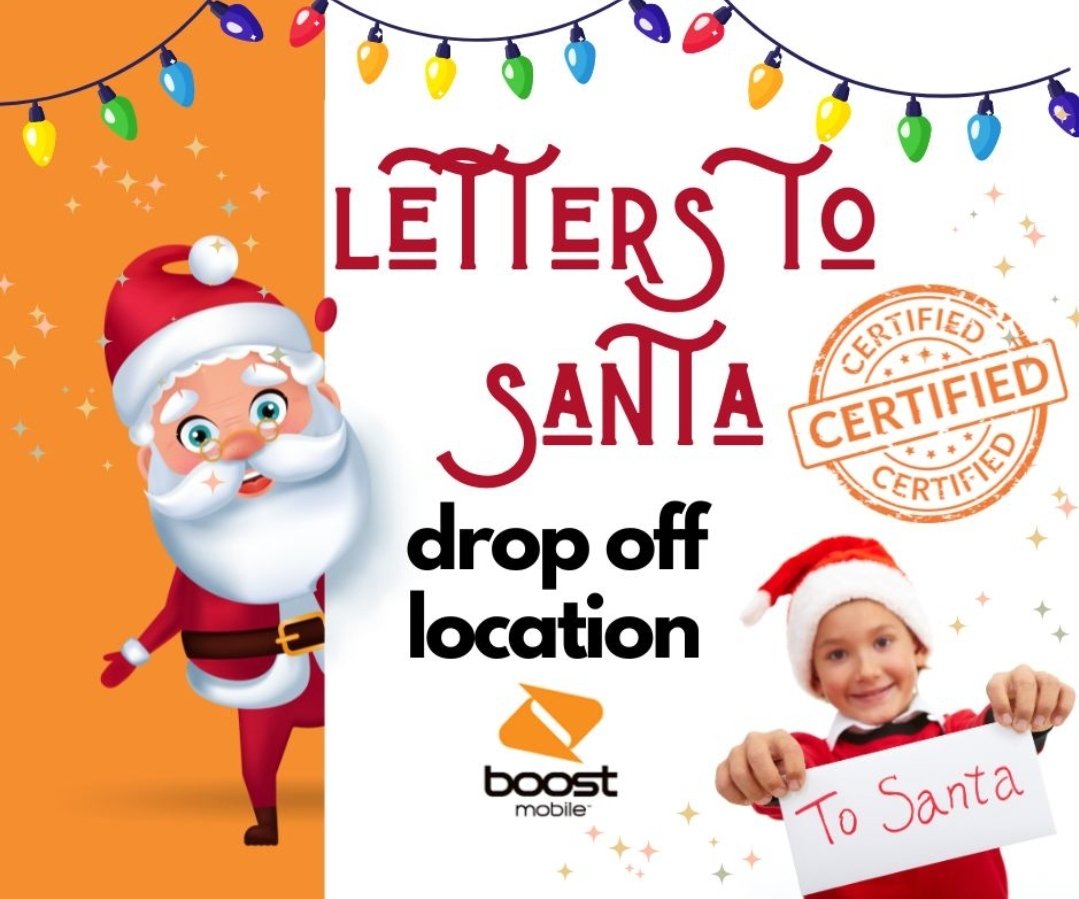 Stop by @boostmobile at 264 Port Richmond Hwy in #StatenIsland #NY & Drop off letters for #Santa 🎅 @MarcecoNation @nychange @NYCMayor @NYCParks @nycgov @SI_Academy @StatenIsland2K @santaclauses @LMJPSPG @DianaLBoost @PedroBoost1 @OneBoostNation @TomWare591333 @vtruongcao #NYC