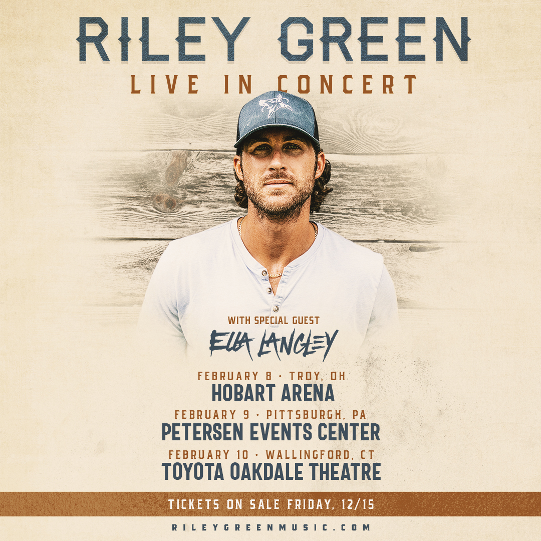 Riley Green schedules October concert