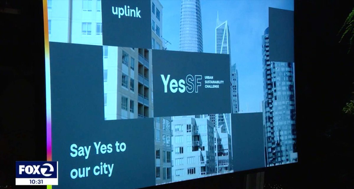 SF_Chamber's tweet photo. 14 innovators in sustainability solutions came to San Francisco this week to launch #YesSF.
🍃 The goal of Yes SF is to bring cutting-edge companies of the future to SF and ramp up their growth by connecting them to key funders & local resources.
📹: https://t.co/qu0vwQBZdo https://t.co/y2ZAj8UAzl