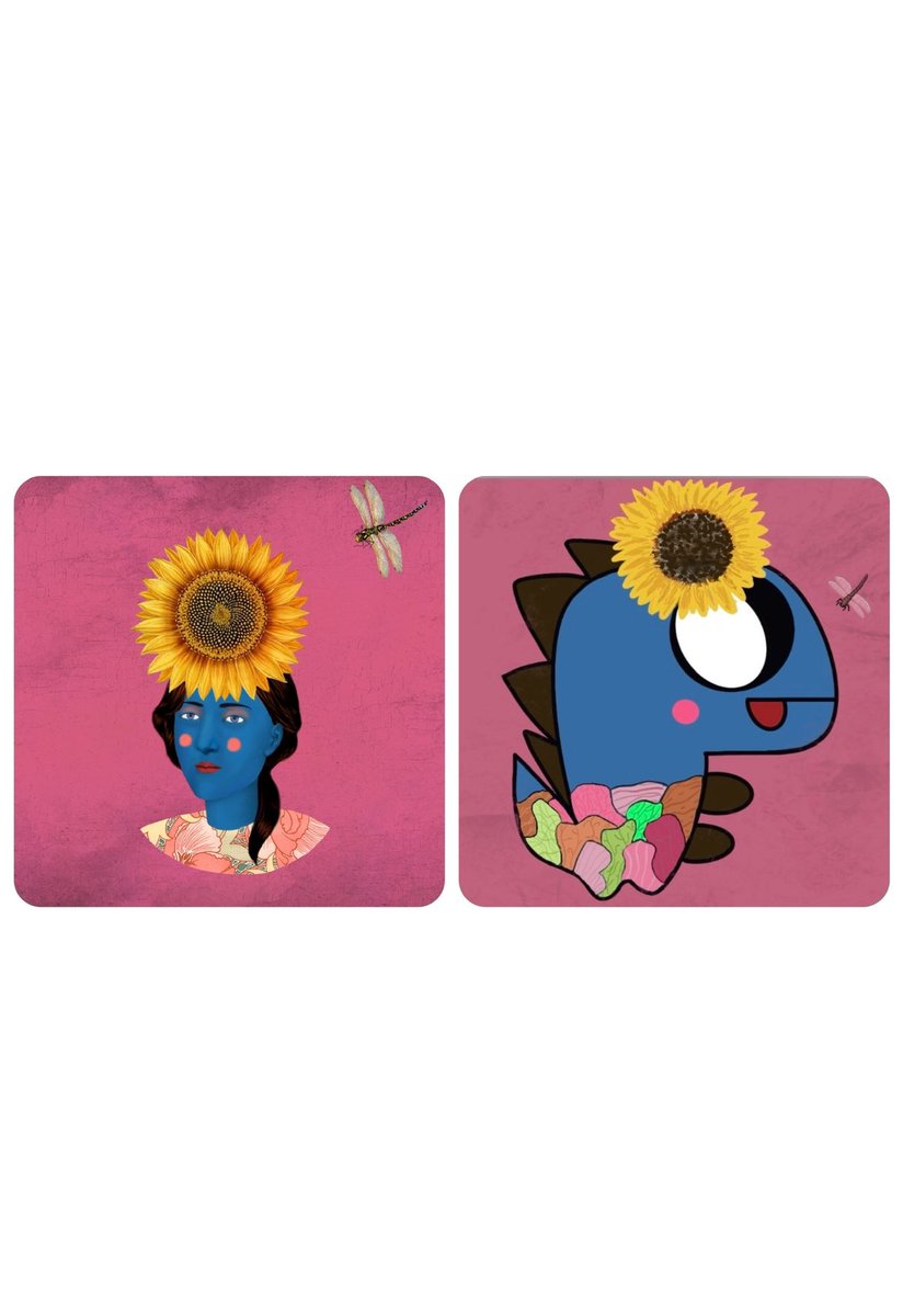 NikosDinos's tweet photo. @FlowerGirlsNFT This was a flower girl fan art Niko created using his Dino style 🦖 🌸  This was collected by @VarvaraAlay herself! 🤯The flower girls are always helping and encouraging children to pursue their dreams! 

0x709c47C293d9Cb995B6F18275d5AFf57949167d3

@AnastasiaNFTart @bank_1819 https://t.co/xaYJVYg3wq