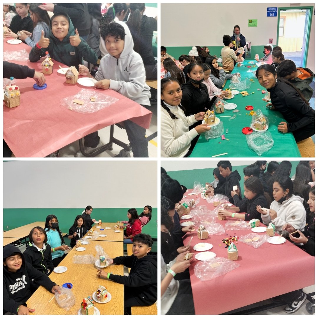 VRBEagles's tweet photo. 🏠✨ Another amazing PBIS event in the books! 🎉 Our students had a blast crafting gingerbread houses together. Creativity was flowing, laughter filled the room, and sweet memories were made. 🍬🎄 Thanks to everyone who joined in the fun! #PBIS #VRBStrong #Alisalstrong https://t.co/FcbVLnSfqr
