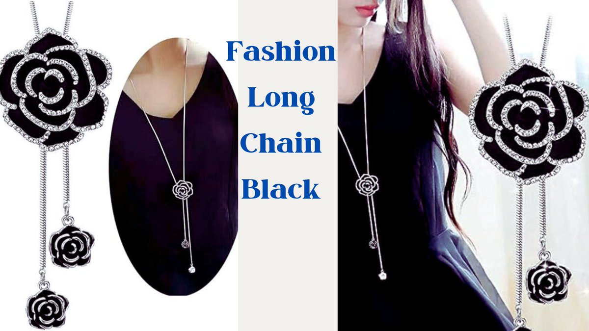 Shining Diva Fashion Long Chain Black Crystal Rose Flower Pendant Necklace for Women and Girls
amzn.to/46PuABU
#stylishpendant #chainnecklace #partywear #casualwear #highqualityconstruction #premiumquality #blackcrystal #roseflowerpendant #womenandgirls