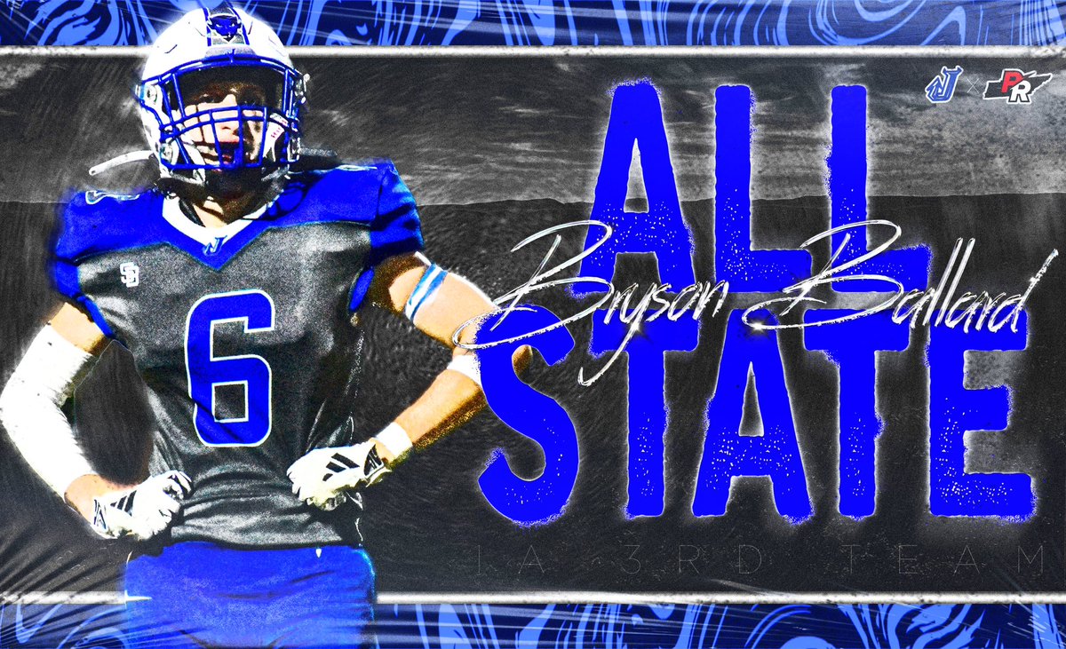 𝗧𝗛𝗜𝗥𝗗 𝗧𝗘𝗔𝗠 𝗔𝗟𝗟 𝗦𝗧𝗔𝗧𝗘
6️⃣ Bryson Ballard

Class of 2026