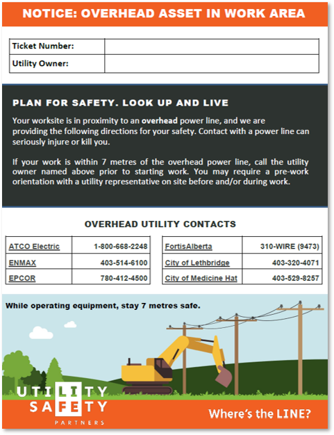 Utility_Safety's tweet photo. To reduce contacts with #overheadpowerlines, we initiated a process Nov 1 alerting excavators when their digging project is near an overhead power line.

In the first month, we transmitted over 4,500 notifications to excavators.

#SavingLives #Electricity #Safety https://t.co/QQvfRcJ0op