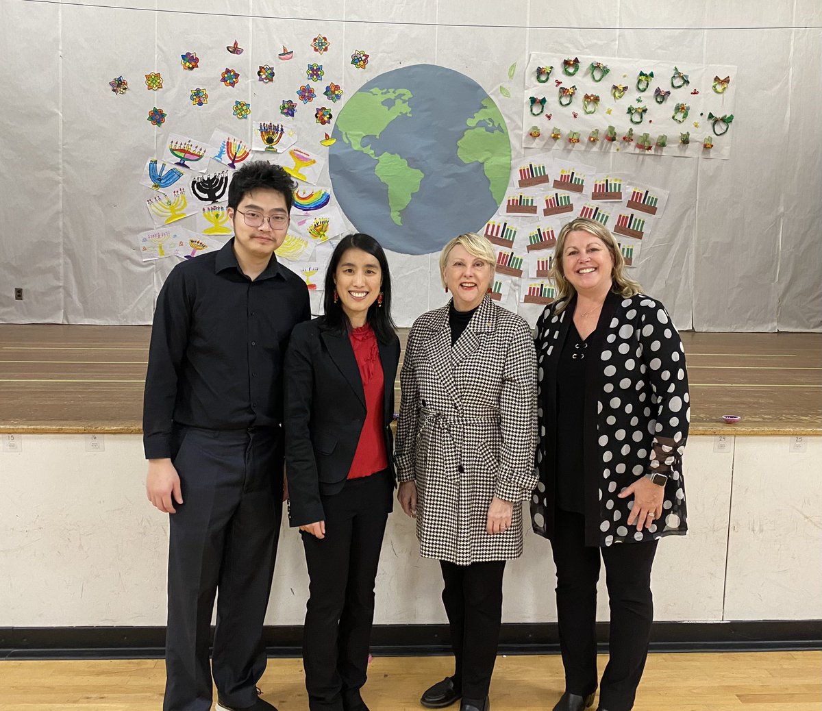 brentwoodSD41's tweet photo. We enjoyed sharing our Celebrations Around the World Concert today. 🎵 Specials thanks to our Music Teachers, Mrs. Seah and Mr. Chen, for their hard work. We appreciate our trustee, MLA, Assistant Superintendent and families for joining us. @burnabyschools https://t.co/NMwz0pZnNx