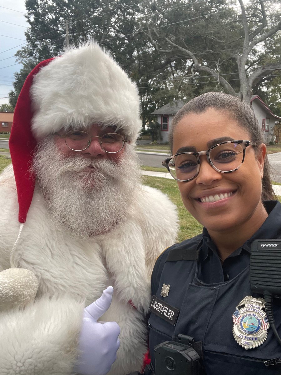 Officer Josey-Filer and Santa Claus may be heading to a recreation center near you tonight! Visit with Santa, sip on hot chocolate and watch holiday movies at North Greenwood Rec Center from 4:30 to 5:45 p.m. or the Clearwater Beach Rec Center from 6:15 to 7:30 p.m.