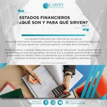 CARPEY_'s tweet photo. Principales estados financieros ✅ https://t.co/XEUKX2RSeu