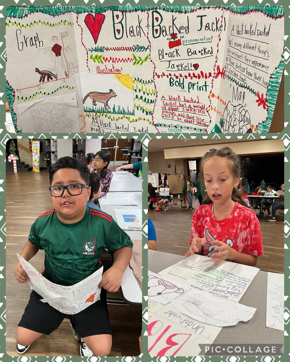Wrapped up a great week @HumbleISD_FE by spending time with some future zookeepers 😉 Their use of structures and features to deliver information about favorite animals was fierce 🦍🪼🐬🐆🦊 @chrllwy