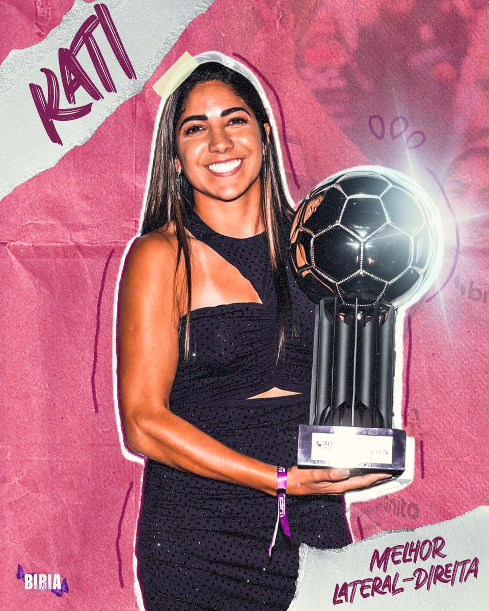 KatiFFc2's tweet photo. Ontem a Kati ganhou a Bola de Prata ESPN 2023 como melhor lateral direita. 

Esse prêmio individual representa muita superação, resiliência e determinação. 🤍🎖️

🎨 @bibiarts7 https://t.co/g8r22T0ycp
