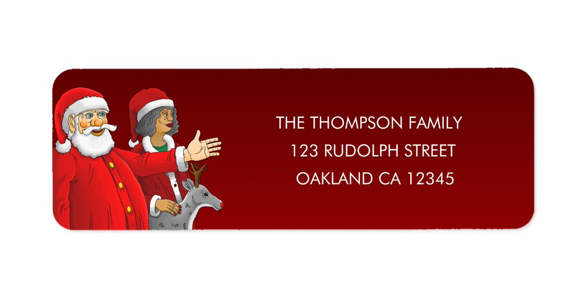 restarter2022's tweet photo. Santa Claus & mrs Santa on a Return Address Label for the envelope for this year's Christmas card.
https://t.co/KU6dwjqk71
#Xmas #Xmas2023 #Christmascards #zazzlemade #Sticker #Christmas2023 #julemand https://t.co/dlP6mIeYm5