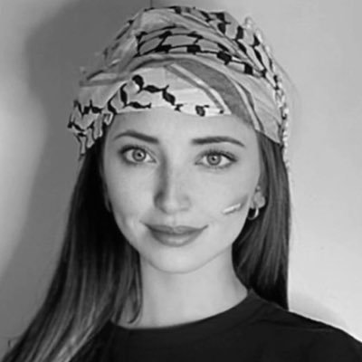 KevorkAlmassian's tweet photo. Israeli occupation forces murdered on Friday night the Palestinian activist "Yafa" in Gaza! 

One of her last posts on X was "What scares me most is mentioning my death by the occupation as a number among the numbers that increase every day and which are difficult to count,"