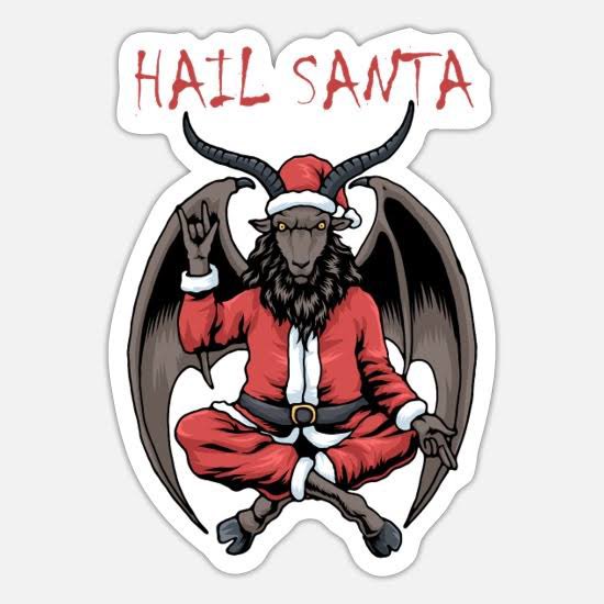 Reptile_Hybrid's tweet photo. 🎄🎁🎅🦎SANTA CLAUSE🐊🧑‍🎄🎁🎄
SANTA is an anagram for SATAN. The Illuminati created this character as a way to transmit subliminal and overt messages while indoctrinating the world into their Satanic rituals and ceremonies. The message is that a magical, non-human entity can enter children’s homes and give them gifts 🎁 only if they behave a certain way. You must also leave a snack (sacrifice) for Santa. The colour red is the code for entry into the astral planes and is used by the Goddess during Reptilian Illuminati rituals to invoke astral entities. Satanism and Satanic rituals have increased with the rise of Santa in the 20th Century. 

Some other points to mention:
🎅 Santa lives at the North Pole which is an entry point to the hollow, inner Earth and underground Reptilian society. 
🎅 His elves or “little helpers” assist Santa and are symbolic of the small greys who are subservient to the Reptilians. 
🎅 Santa’s sleigh 🛷 and flying reindeer symbolise inter-dimensional flying craft. 

As usual, the Illuminati have hijacked something wholesome and turned the image of St. Nicholas, or Father Christmas, into their god, Satan. Christmas (Saturnalia) has become a commercial, materialistic holiday devoid of spiritual or religious meaning. Nevertheless, Christmas is a special time for many people. It’s a time for Christmas carols, tree (phallic) decorating, family, friends, nice food, gift-giving and celebrations. It’s also a time to reflect on the prophet who came to give us love, hope and joy. Don’t lose sight of the big picture. 

🎅🦎MERRY CHRISTMAS, EVERYONE🐊🧑‍🎄