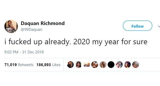 I'm convinced this nigga put a spell on 2020