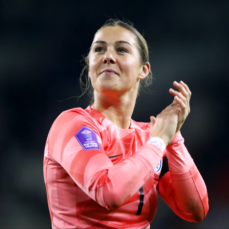 SkySportsWSL's tweet photo. Mary Earps' three goalkeeper shirts are to go on sale on Monday at 8am in time for Christmas 😍🧤