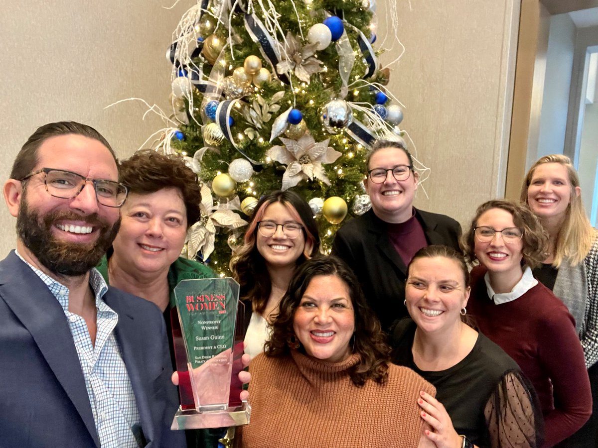 Congratulations to PIC’s president &amp; CEO Susan Guinn for being named Businesswoman of the Year in the #nonprofit category by <a href="/SDbusiness/">San Diego Business Journal</a> 🎉Susan thanks her dedicated team for their collective efforts &amp; work to build collaborations to impact policy &amp; attract capital for the region