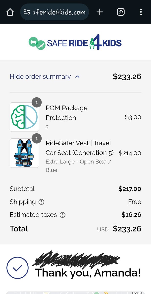 Thank you <a href="/Jayecane/">J</a>!!!!! 
I was able to buy my son a new car seat since he can't use his old one anymore!!