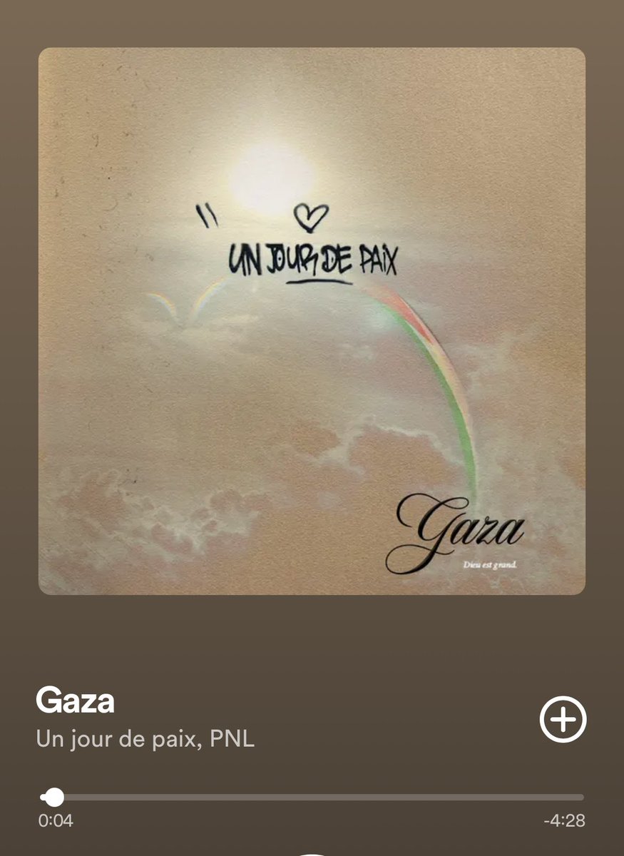 🚨Le nouveau son de <a href="/PNLMusic/">PNLMusic</a> Gaza est disponible sur toutes les plateformes de streaming !