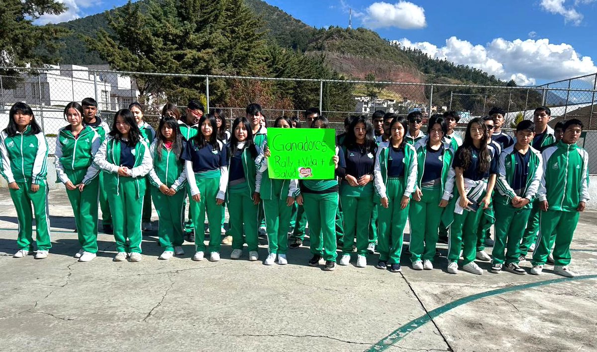 ConalepAtlaco's tweet photo. ¡Acción EMS! Nuestra comunidad estudiantil participó en el Rally+Vida+Salud, como parte de la Estrategia en Educación para la Promoción de Estilos de Vida Saludable: cuidado físico y bienestar emocional afectivo.
@Conalep_Edomex
#ApasionadamenteCONALEP 
#ElPoderDeServir https://t.co/yGHQ2vffbJ