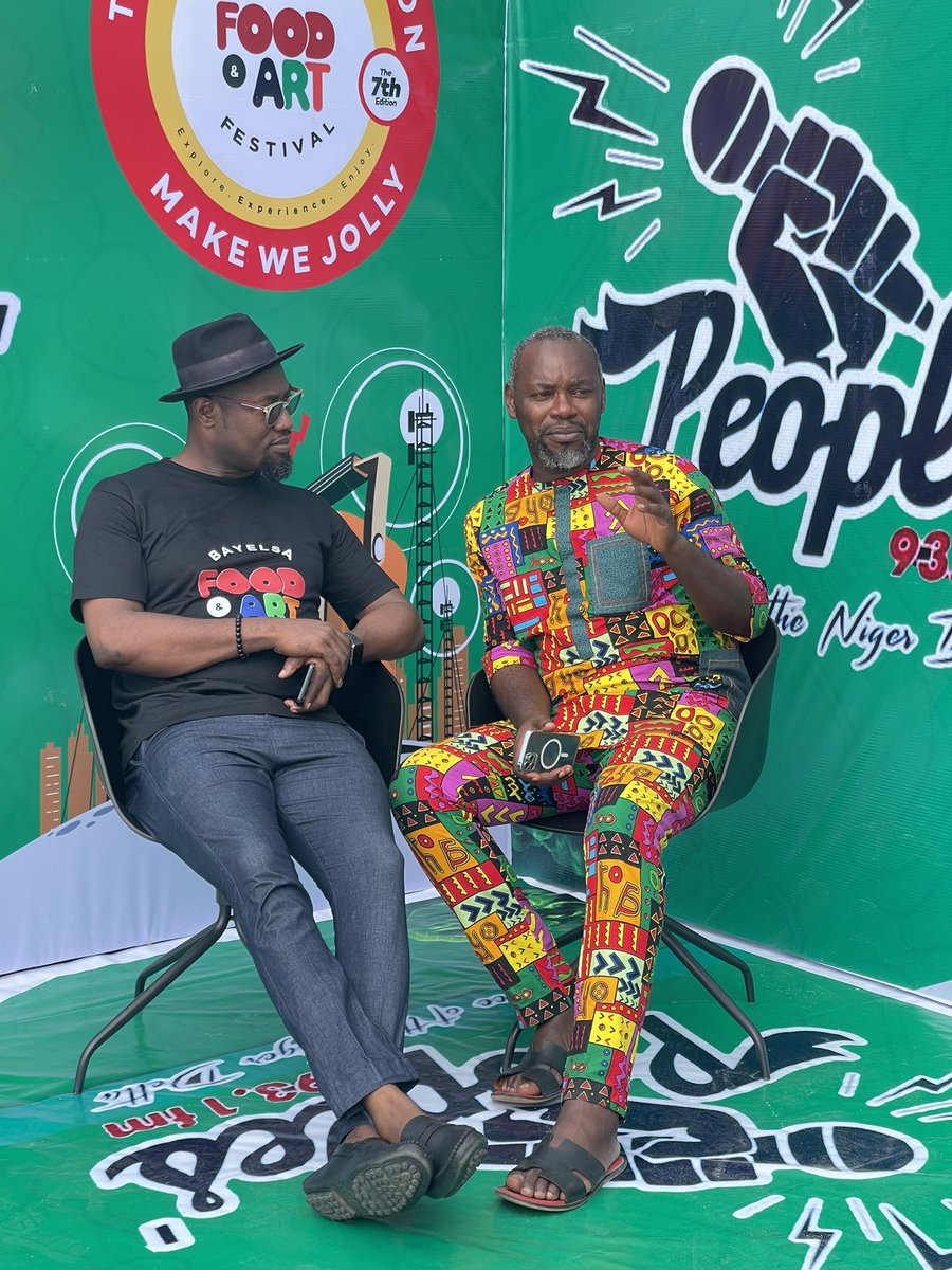 1Porbenihere's tweet photo. Moments of Day 1 of the Bayelsa Food & Art Festival
#bayelsafoodartfestival #BFAF2023 #makewejolly #jollyedition https://t.co/2ppH9QBcES
