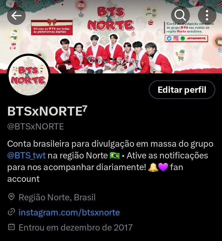 BTSxNORTE's tweet photo. Boa noite 🤩✨️

Advinha quem já está em clima natalino? É isso mesmo, a Norte aqui 🤩✨️🎄🎁🎅

Quem amou? 

~Equipe BTSxNORTE @BTS_twt https://t.co/0ZLK0ISan1